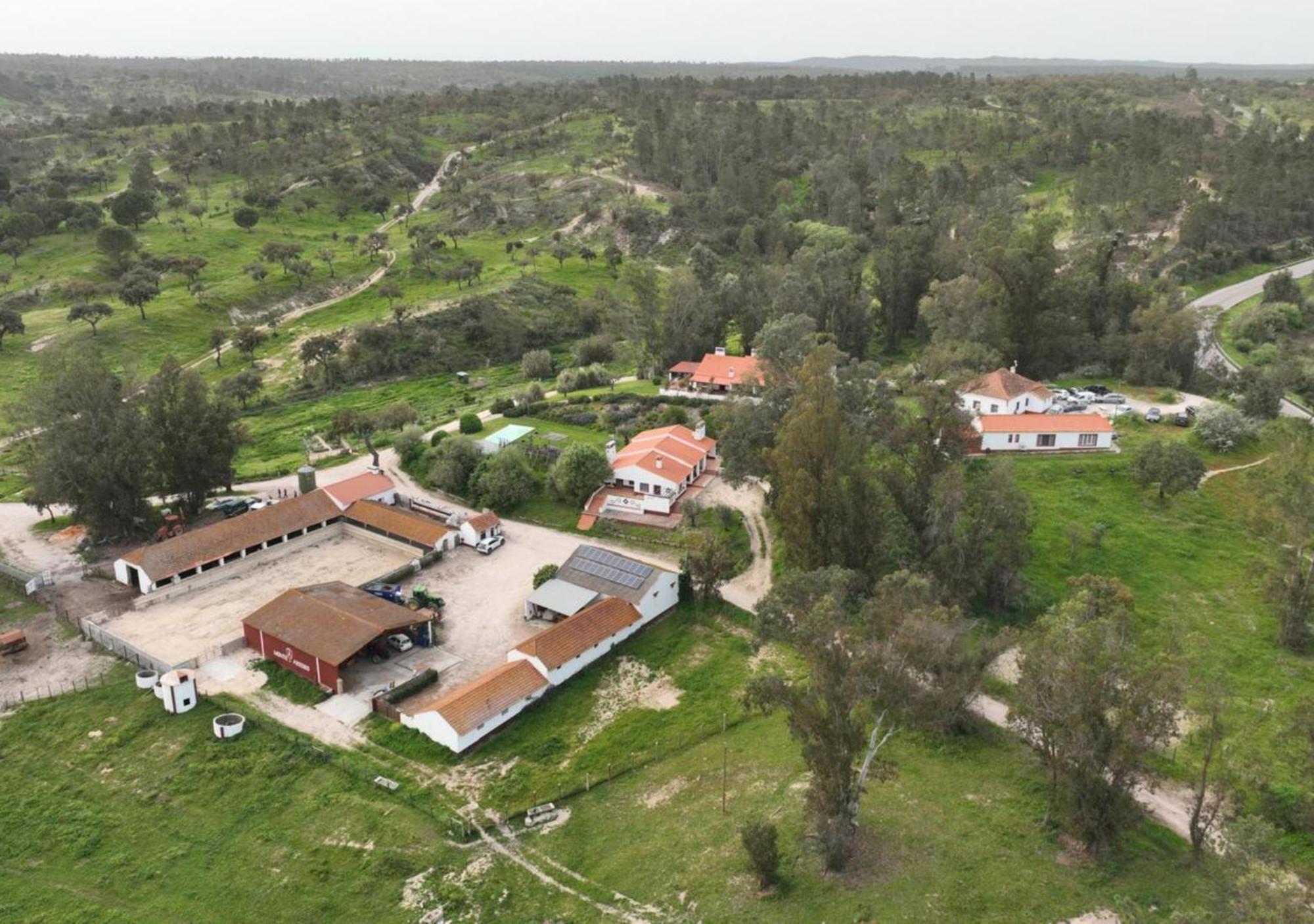 Villa Monte Do Areeiro Coruche Esterno foto